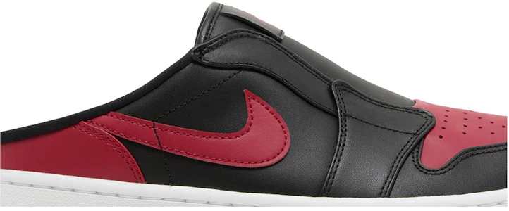 Lookbook Air Jordan 1 拖鞋 高爾夫 黑紅 FJ1214-001