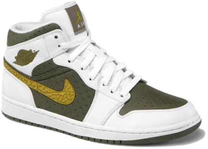 Air Jordan 1 Phat '卡其綠' 364770-145 Lookbook Air Jordan 1 Phat '卡其綠' 364770-145