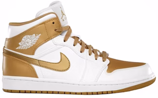 Air Jordan 1 Phat 'White Metallic Gold' 364770-130 Air Jordan 1 Phat 'White Metallic Gold' 364770-130