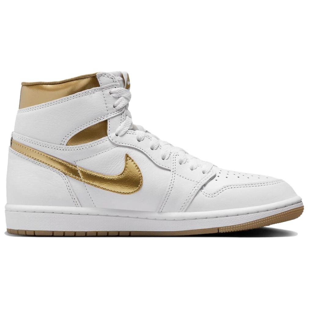 Order Air Jordan 1 Phat 'Putih Emas Metalik' 364770-130