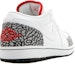 Shop Air Jordan 1 Phat Low 'Cement' Lelaki & Wanita Kasut Sneaker Gaya Jalanan 338145-162/350571-161