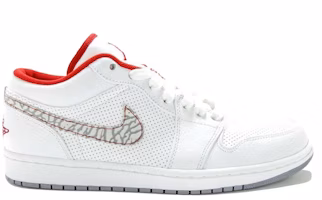 Air Jordan 1 Phat Low 'Elephant Print Swoosh' 338145-113 Air Jordan 1 Phat Low 'Elephant Print Swoosh' 338145-113