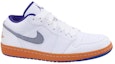 Order Air Jordan 1 Phat Low 'Lakers' Lelaki Wanita Kasut Sukan Retro. 350571-181