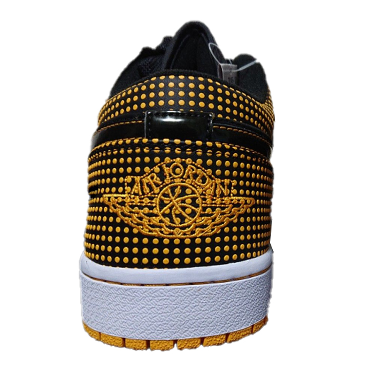 Lookbook Air Jordan 1 Phat Low 'Polka Dot Pack - Hitam Kuning' 338145-071