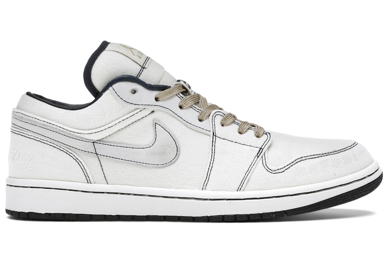 Air Jordan 1 Phat Low Canvas 'Derek Jeter' 395669-102