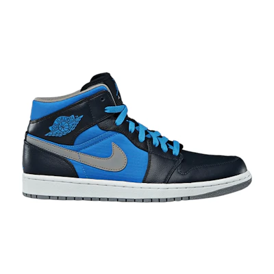 Jordan 1 Phat Mid 'Obsidian Photo Blue'