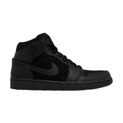 Jordan 1 Phat Mid 'Triple Black'