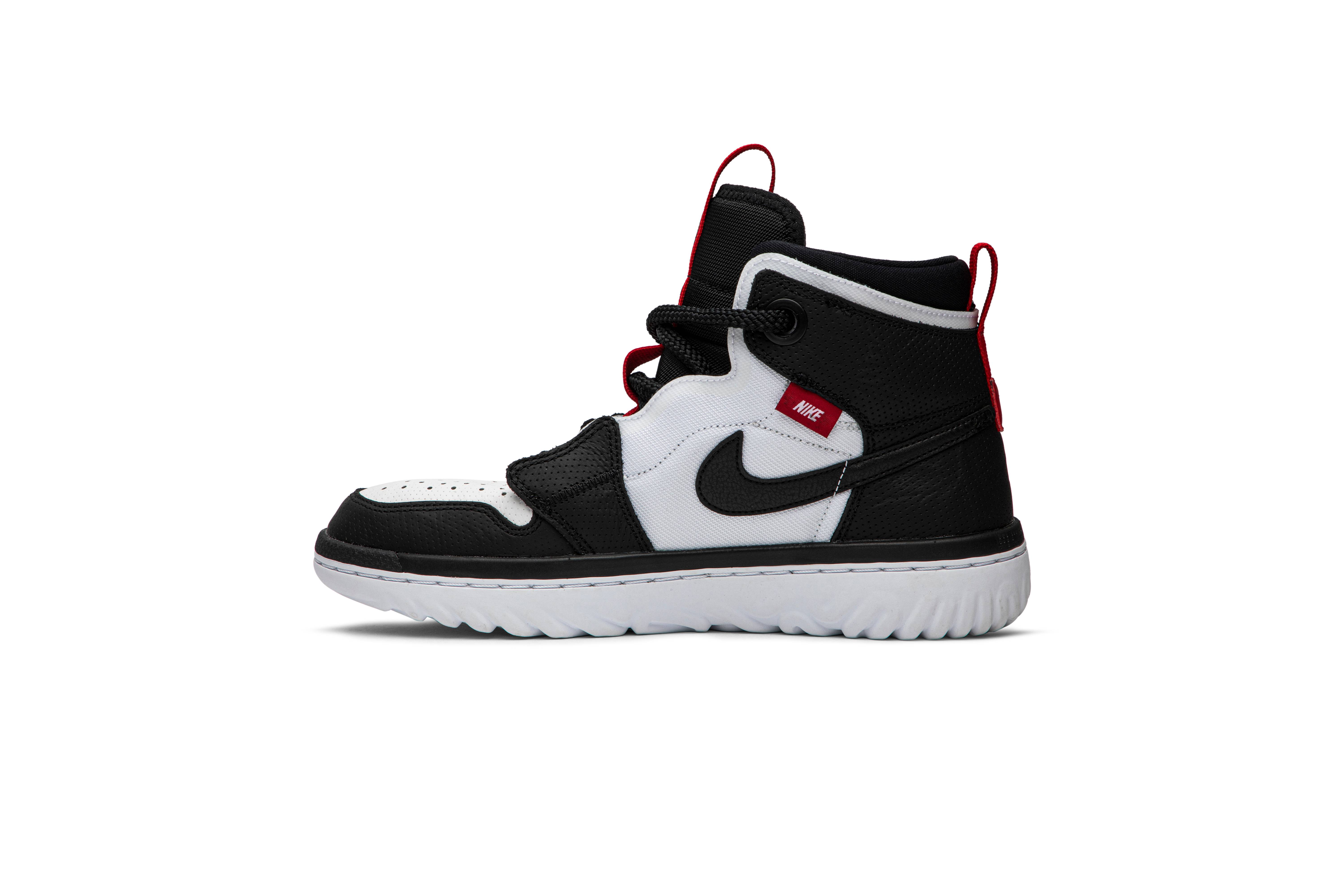 Lookbook Air Jordan 1 React 高筒 ‘黑白’ 產品編號：AR5321-016