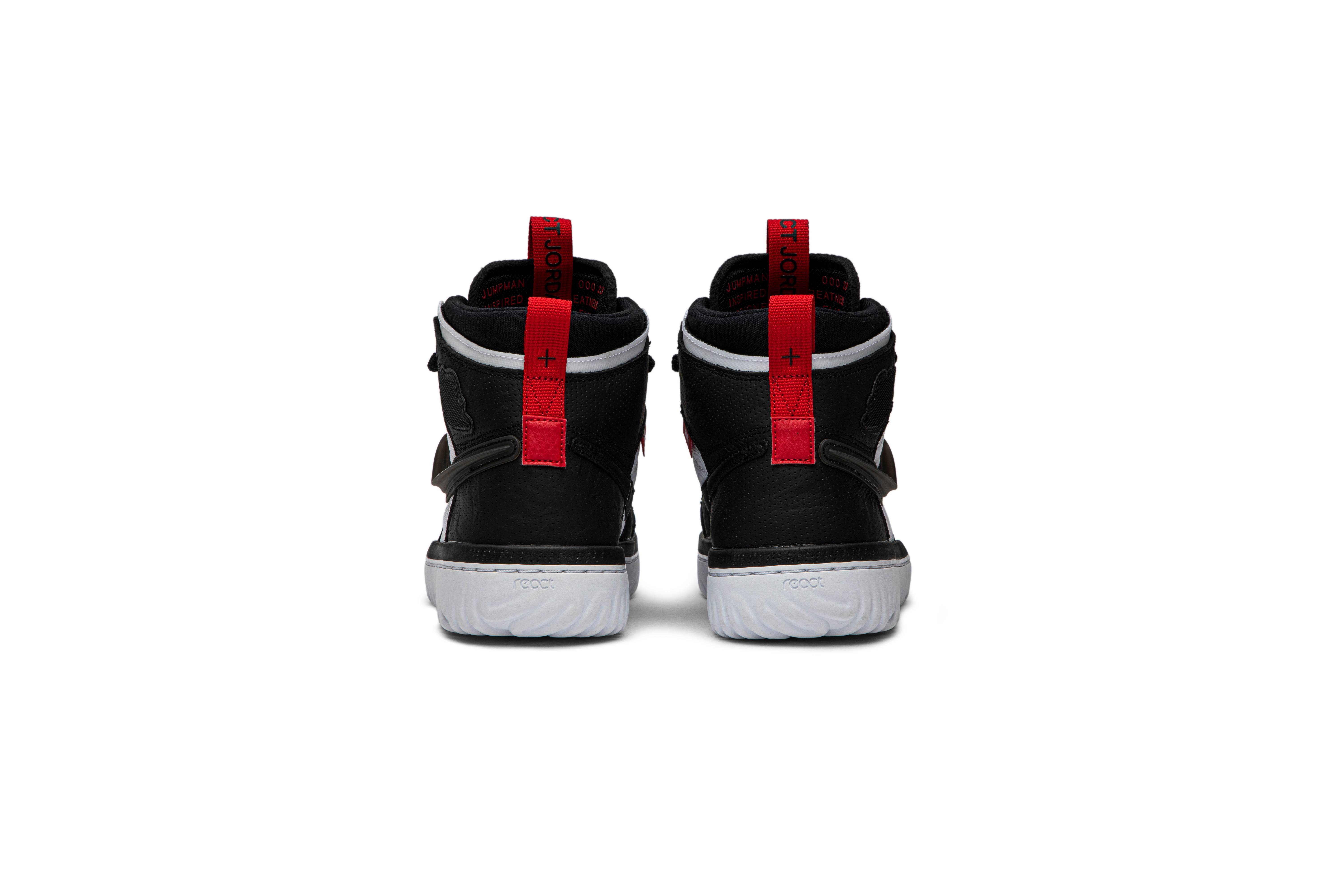 Details for Air Jordan 1 React 高筒 ‘黑白’ 產品編號：AR5321-016