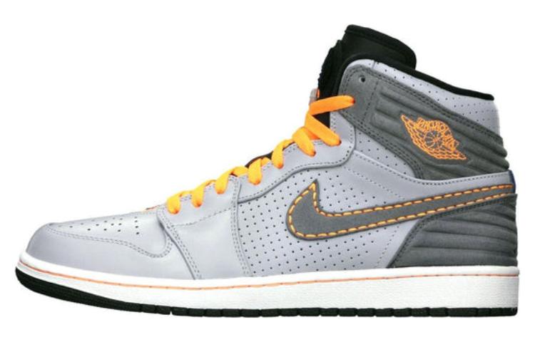 Buy エアジョーダン1 レトロ'93 グレー/オレンジ 580514-045