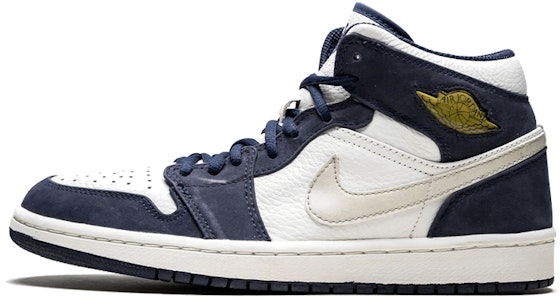 Air Jordan 1 Retro + 'Midnight Navy' Malam Biru 136065-101 Buy Air Jordan 1 Retro + 'Midnight Navy' Malam Biru 136065-101