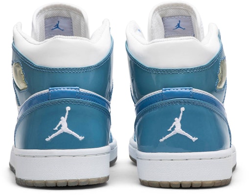 Air Jordan 1 Retro 'UNC Patent' Lelaki & Wanita 136085-140 Details for Air Jordan 1 Retro 'UNC Patent' Lelaki & Wanita 136085-140