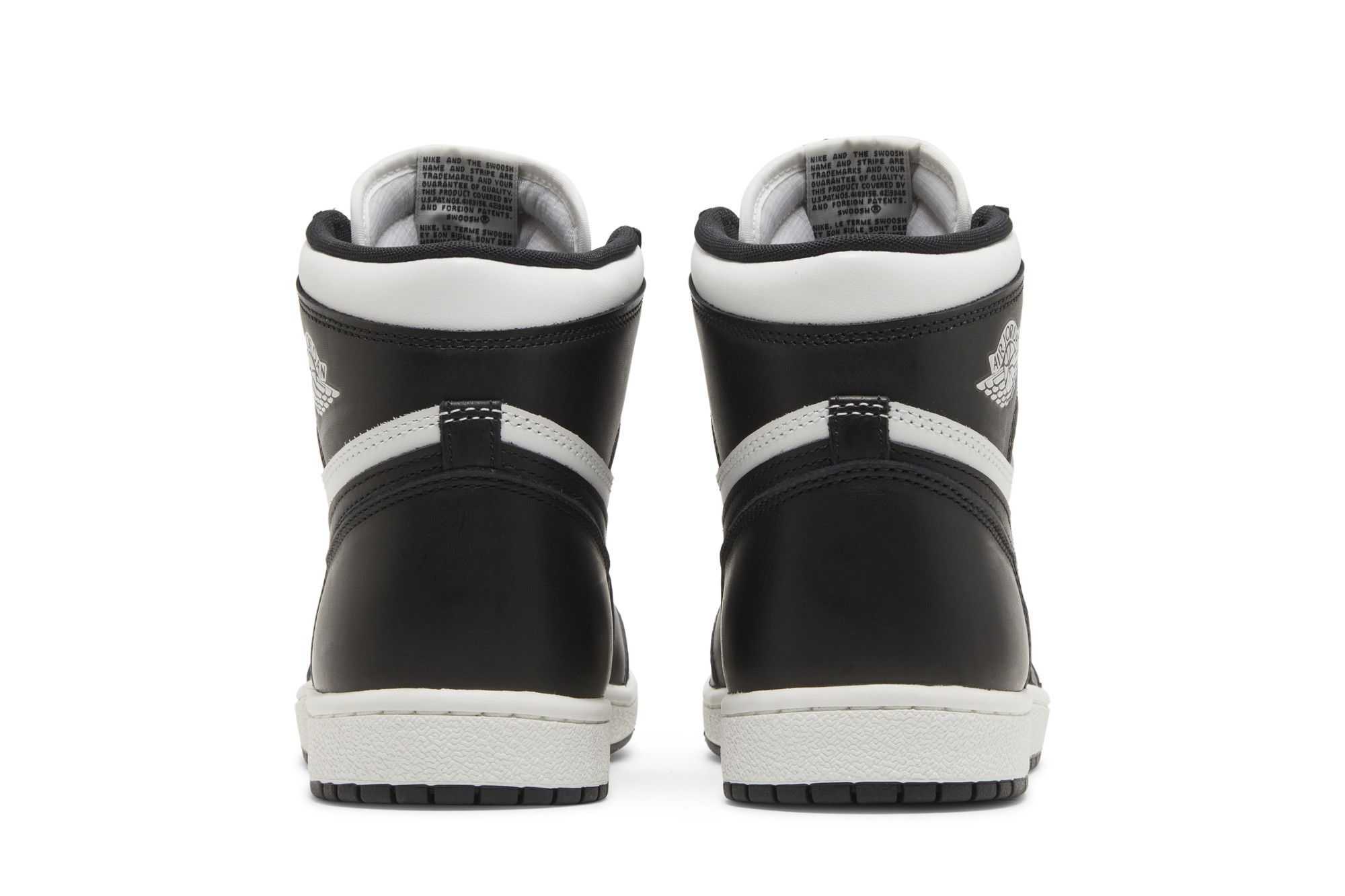 Sizing Air Jordan 1 Retro High '85 OG 'Hitam Putih' BQ4422-001