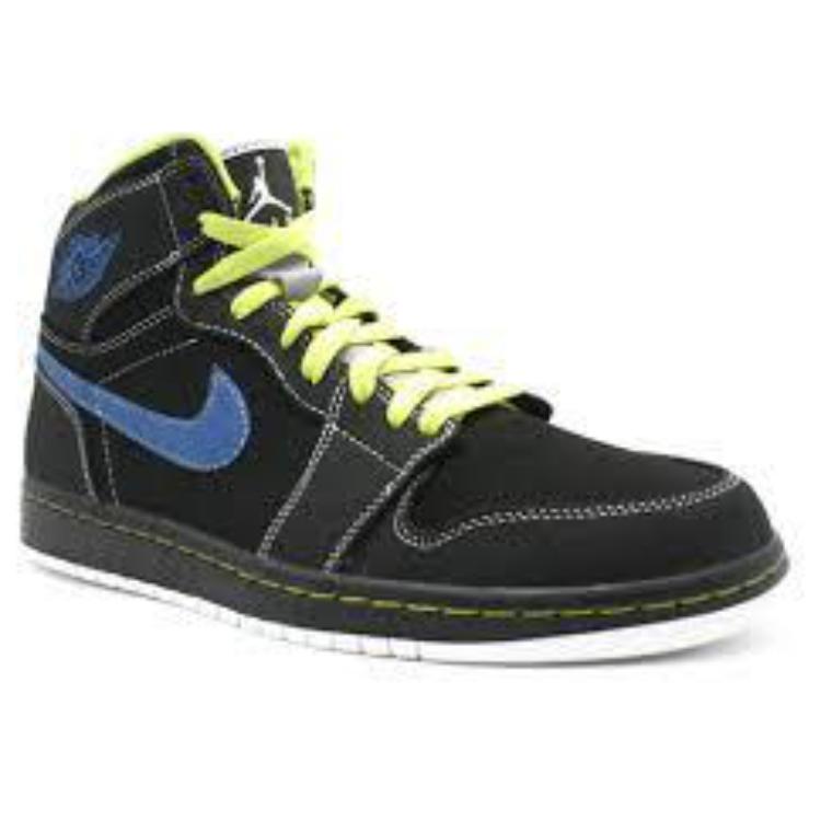 Lookbook Air Jordan 1 Retro High 'Hitam Cyber' 332550-005