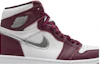 Lookbook Air Jordan 1 Retro High 'Bordeaux' 555088-611