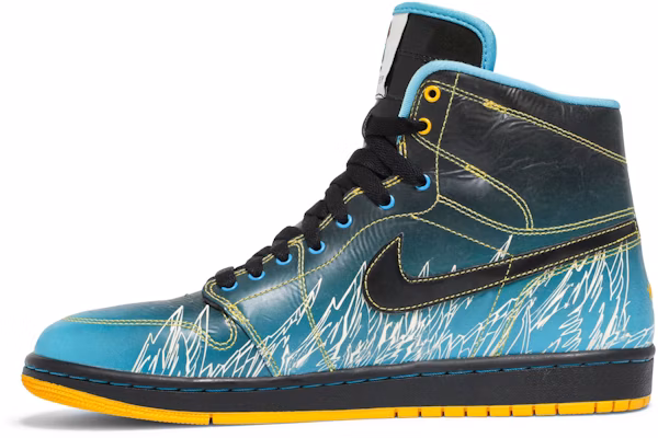 Air Jordan 1 Retro High 'Doernbecher' 2008 345204-041 Lookbook Air Jordan 1 Retro High 'Doernbecher' 2008 345204-041