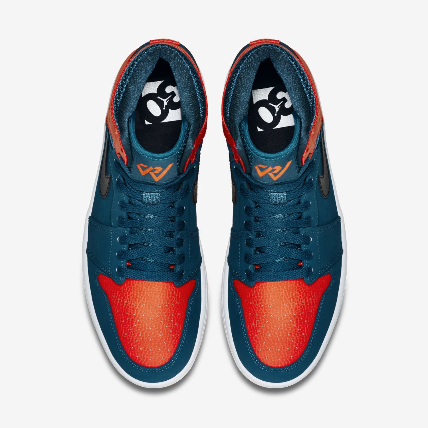 Shop Air Jordan 1 复刻高帮“Russell Westbrook” 332550-312