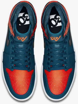 Air Jordan 1 复刻高帮“Russell Westbrook” 332550-312 Shop Air Jordan 1 复刻高帮“Russell Westbrook” 332550-312