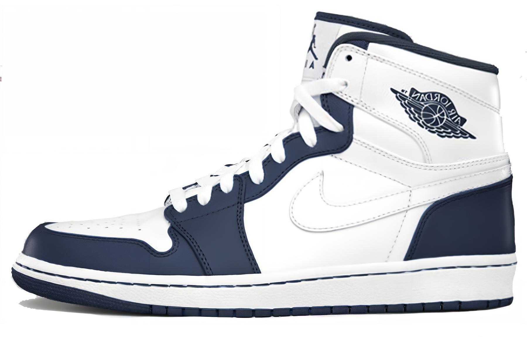 Buy Air Jordan 1 Retro High 'Putih Midnight Navy' 332550-105