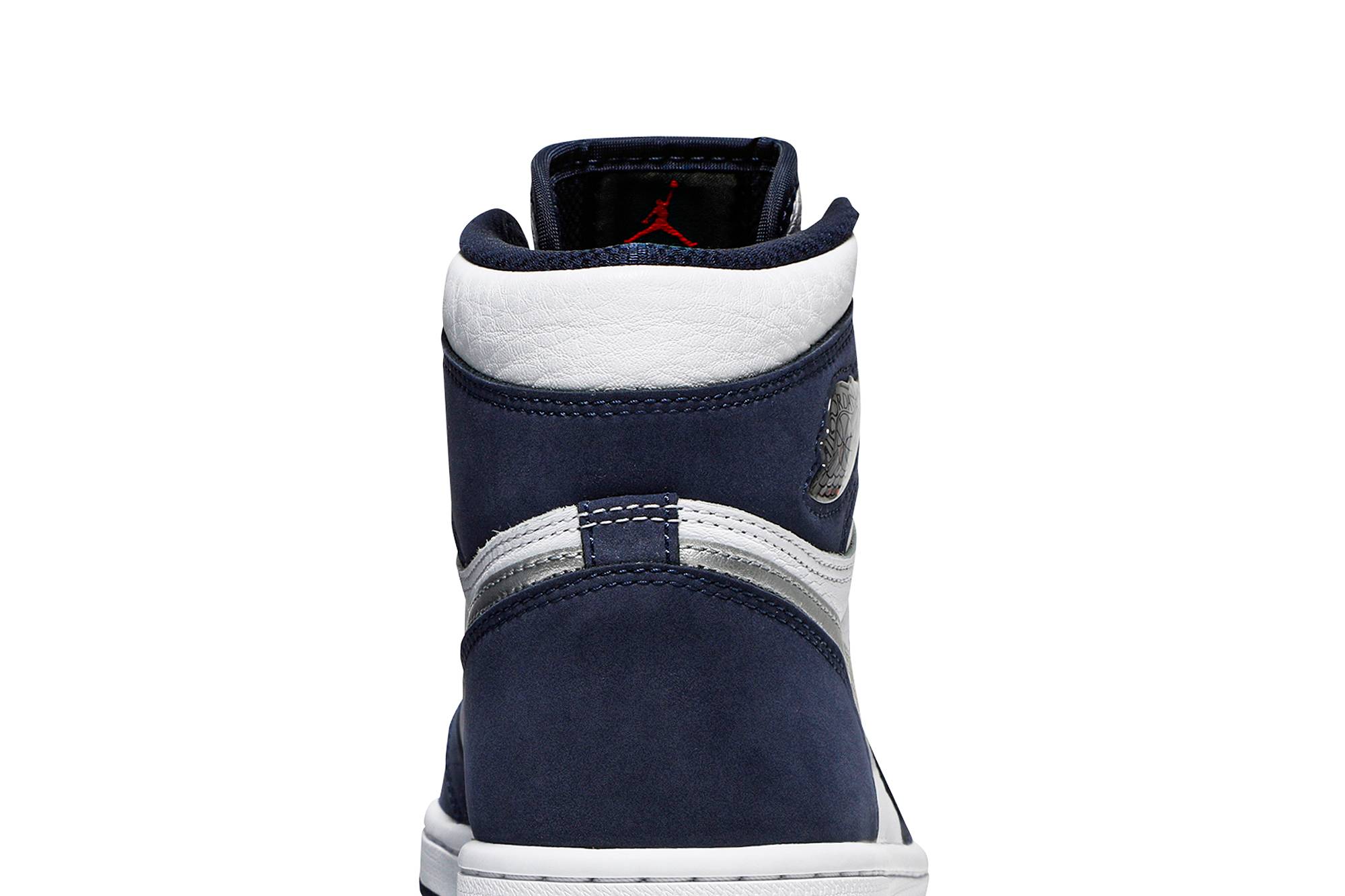 Air Jordan 1 Retro High CO.JP 'Midnight Navy' 2020 [also worn by 陈建州] DC1788-100 - Image 7