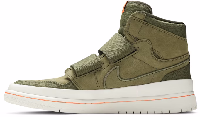 Air Jordan 1 Retro High Double Strap 'Olive Canvas' AQ7924-305 Lookbook Air Jordan 1 Retro High Double Strap 'Olive Canvas' AQ7924-305