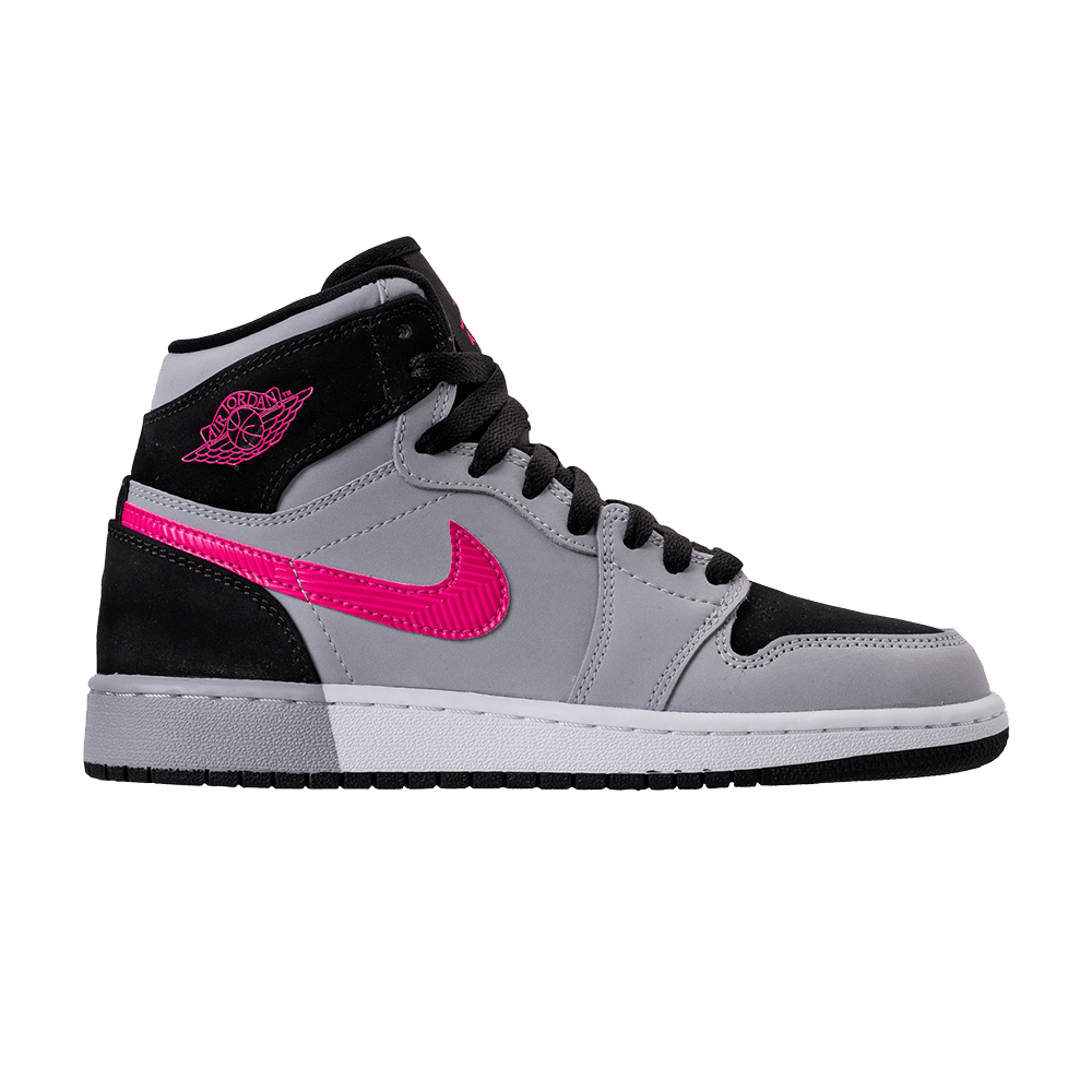 Jordan retro 1 pink and black online