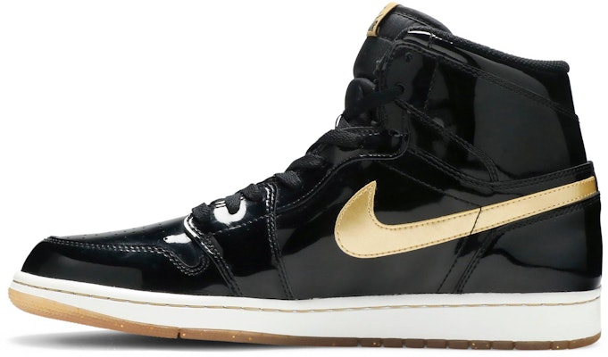 Air Jordan 1 Retro High OG Black Gold 555088 019 555088 019