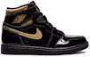 Buy Air Jordan 1 Retro High OG 'Hitam Emas Metalik' 2020 555088-032