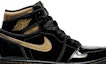 Order Air Jordan 1 Retro High OG 'Hitam Emas Metalik' 2020 555088-032
