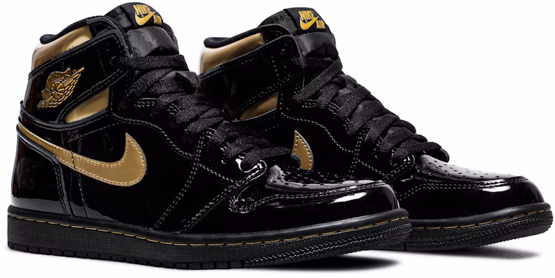 Air Jordan 1 Retro High OG 'Hitam Emas Metalik' 2020 555088-032 Cheap Air Jordan 1 Retro High OG 'Hitam Emas Metalik' 2020 555088-032