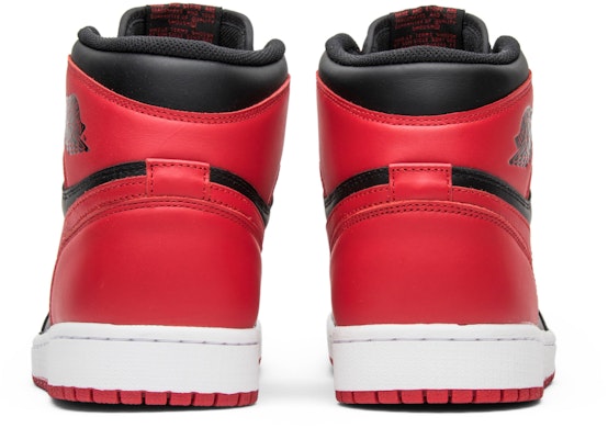 Air Jordan 1 Retro High OG 'Bred' 2013 555088-023 Details for Air Jordan 1 Retro High OG 'Bred' 2013 555088-023