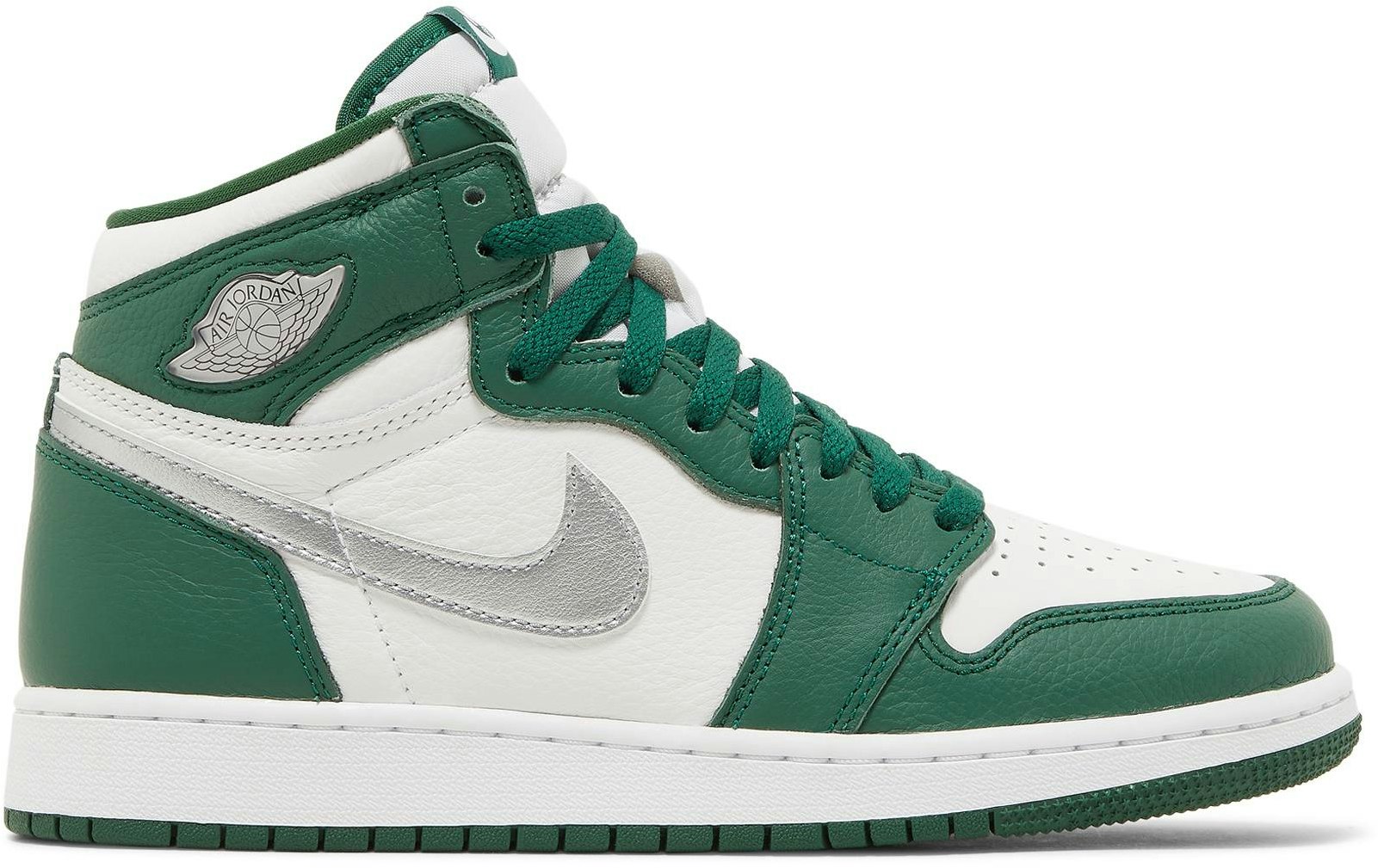 Grade School Air Jordan 1 Retro High OG Gorge Green 575441 303