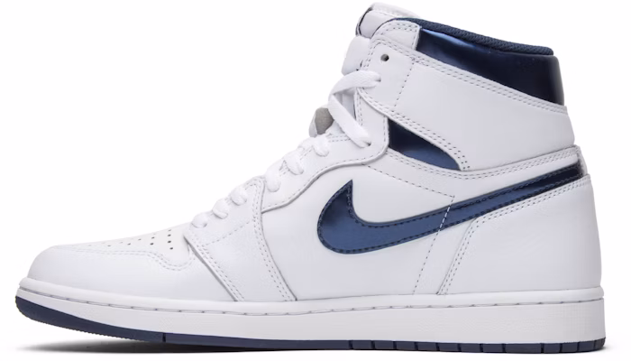 Air Jordan 1 Retro High OG 'Metallic Navy' 2016 555088-106 Lookbook Air Jordan 1 Retro High OG 'Metallic Navy' 2016 555088-106