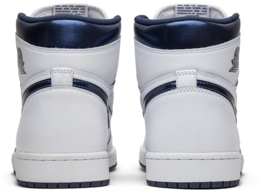 Air Jordan 1 Retro High OG 'Metallic Navy' 2016 555088-106 Details for Air Jordan 1 Retro High OG 'Metallic Navy' 2016 555088-106