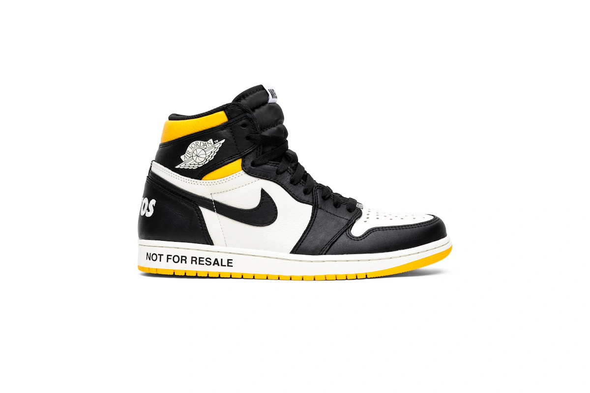 Air Jordan 1 Retro High OG 'Not For Resale Varsity Maize'