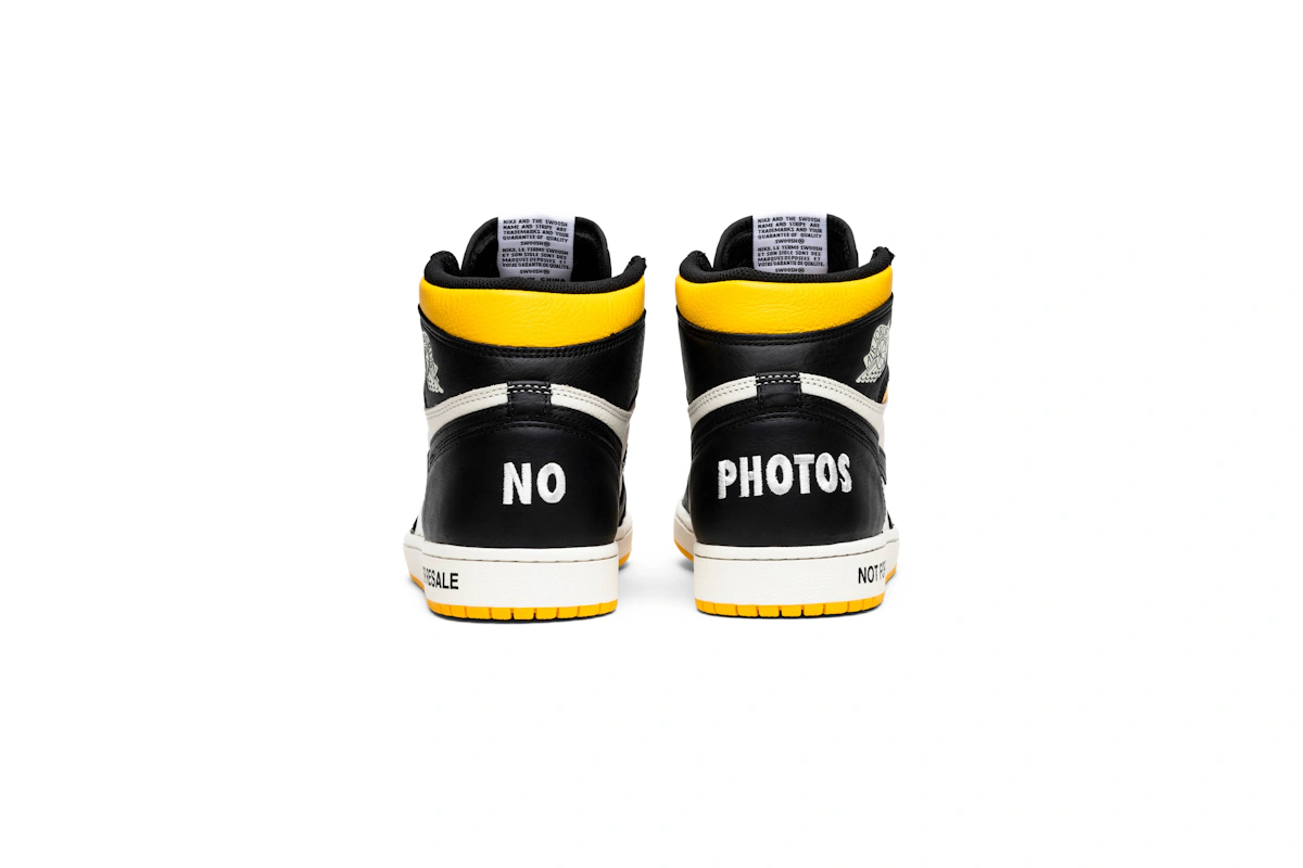 Air Jordan 1 Retro High OG 'Not For Resale Varsity Maize'
