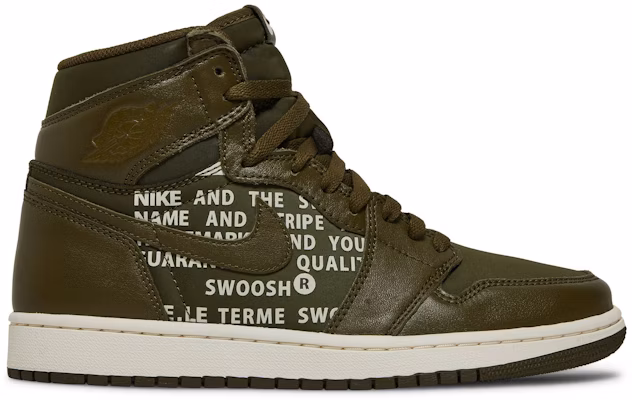 Air Jordan 1 Retro High OG 'Olive Canvas' 555088-300 Buy Air Jordan 1 Retro High OG 'Olive Canvas' 555088-300