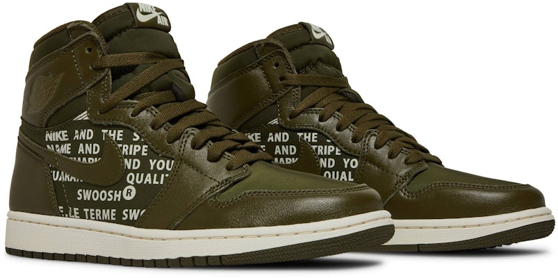 Air Jordan 1 Retro High OG 'Olive Canvas' 555088-300 Cheap Air Jordan 1 Retro High OG 'Olive Canvas' 555088-300