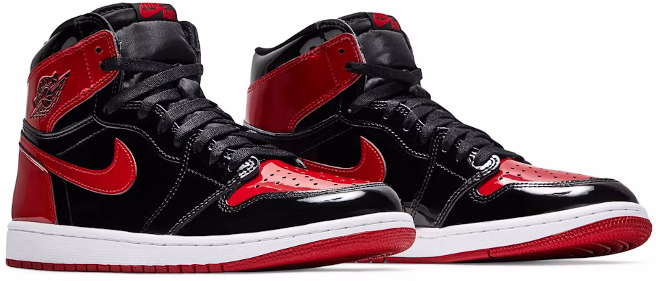 Air Jordan 1 复刻 高帮 OG '专利黑红' 555088-063 1