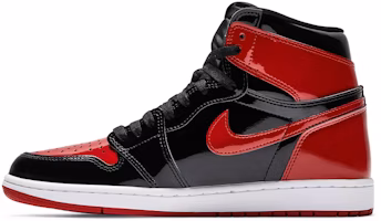 Air Jordan 1 复刻 高帮 OG '专利黑红' 555088-063 Lookbook Air Jordan 1 复刻 高帮 OG '专利黑红' 555088-063