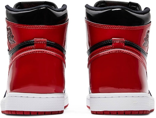 Air Jordan 1 Retro High OG 'Patent Bred' Lelaki/Wanita Original 555088-063 Details for Air Jordan 1 Retro High OG 'Patent Bred' Lelaki/Wanita Original 555088-063