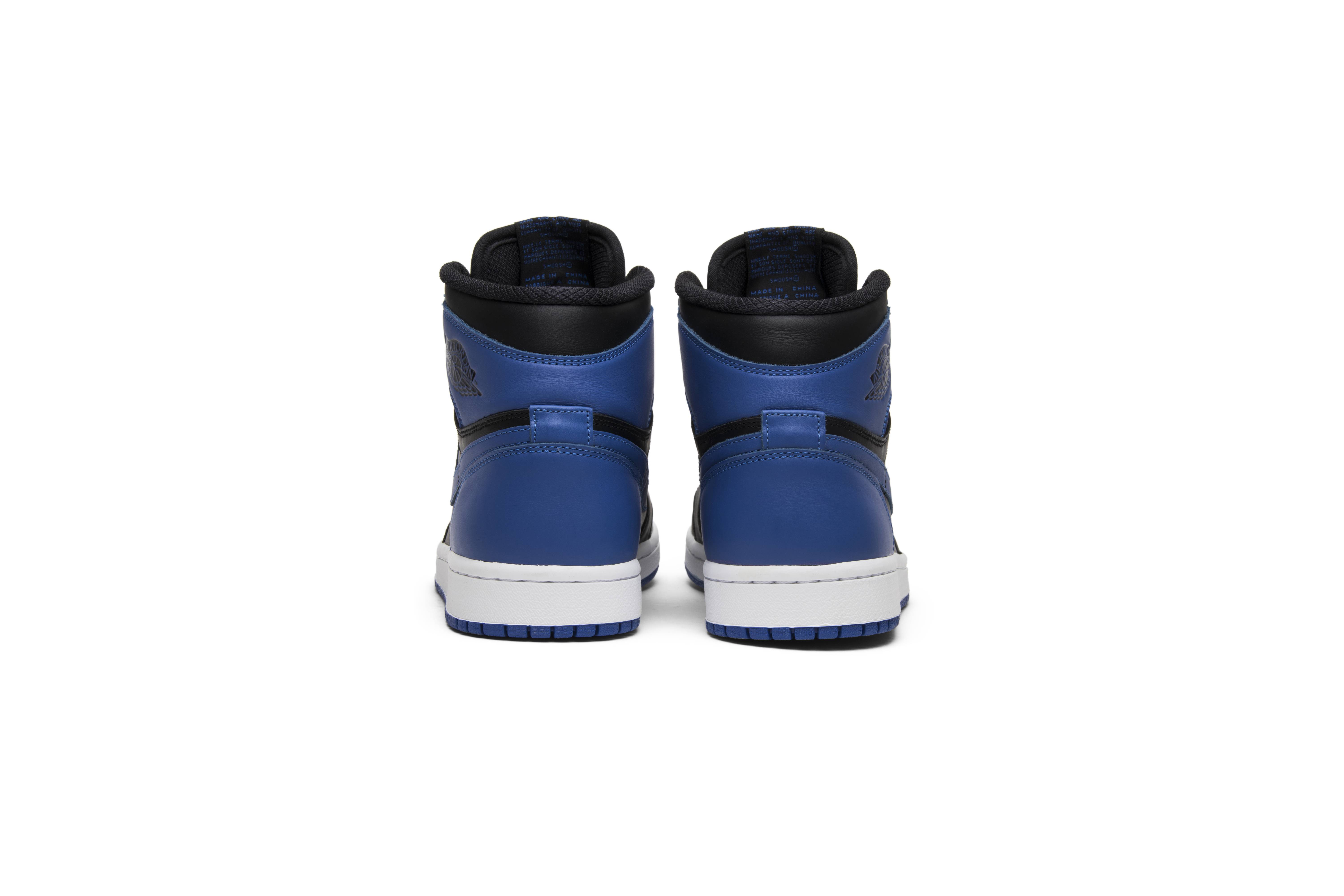 Details for Air Jordan 1 Retro High OG 'Royal' 2013 zapatillas clásicas. 555088-085