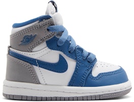 (Toddler) Air Jordan 1 Retro High OG 'True Blue' FD1413-410 (Toddler) Air Jordan 1 Retro High OG 'True Blue' FD1413-410