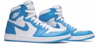 Cheap Air Jordan 1 Retro High OG 'UNC' 555088-117 - Kasut Sneakers Iconik