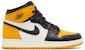 Air Jordan 1 Retro High OG 'Yellow Toe' Lelaki & Wanita 555088-711