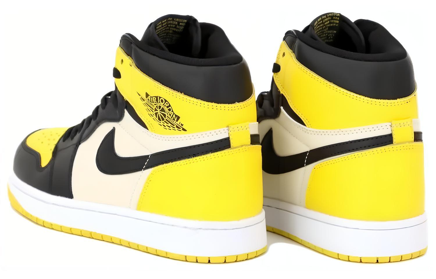 Lookbook 喬丹 Air Jordan 1 Retro High OG 黃腳趾 高幫 復古籃球鞋 男款 黑黃