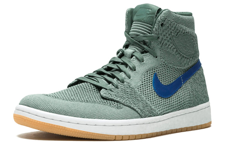 Lookbook Air Jordan 1 Retro High OG Flyknit 'Clay Green' 919704-333