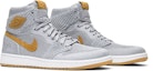 Cheap Air Jordan 1 Retro High OG Flyknit 'Wolf Grey' 919704-025 (Bahasa Malaysia)