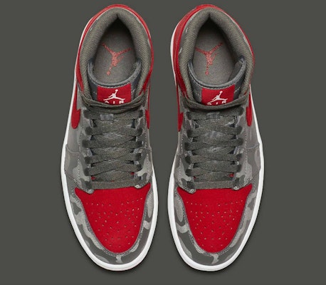 Air Jordan 1 Retro High Premium 3M 'Red Camo' AA3993-032 Lookbook Air Jordan 1 Retro High Premium 3M 'Red Camo' AA3993-032