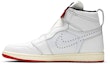 Lookbook Air Jordan 1 Retro High Zip 'Putih Merah Universiti' AR4833-100